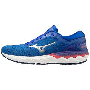 Tenis Para Correr Mizuno Wave Skyrise Mujer Azules/Blancos/Rosas | Mexico-584739